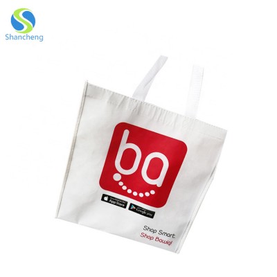 Custom Promotional shopping tote fabric foldable personalized non woven bag