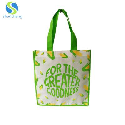 Promotional china cheap textile shopping non woven bag textile bag for shopping