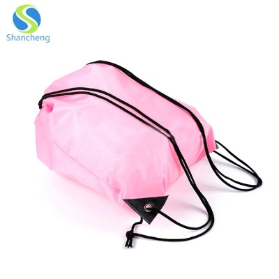 Most Popular Best Selling Promotional Polyester Kids Drawstring Backpack Bag