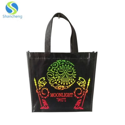 Recycle foldable shopping laminated china laminated non woven bag price