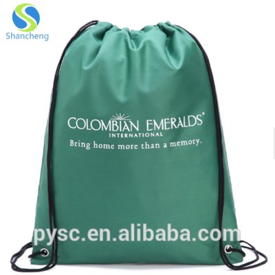 Cheap Printed Polyester Drawstring Shoe Bags