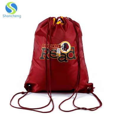 Cheap Custom Wholesale Promotional Mini Waterproof Nylon Polyester Drawstring Bag