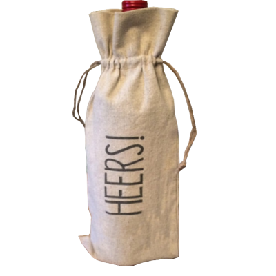 Customized durable jute wine bag reusable bottle wine tote bag,jute bag